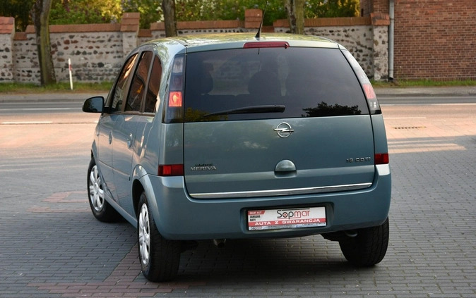 Opel Meriva cena 11900 przebieg: 99980, rok produkcji 2006 z Złotów małe 301